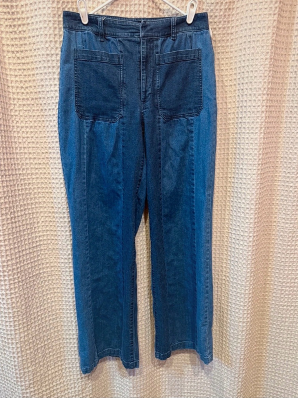 ⚜️ color-block INC wide-leg jeans/trousers sz 12/31